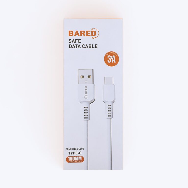 Bared 3A Fast Charging Type-C Data Cable