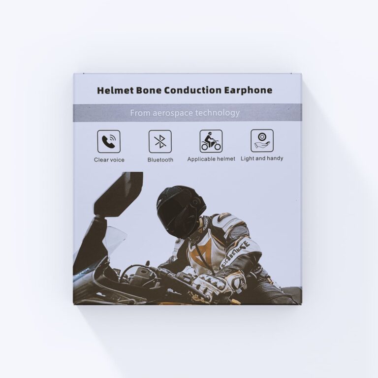Wireless Bluetooth Helmet Bone Conduction Earphone