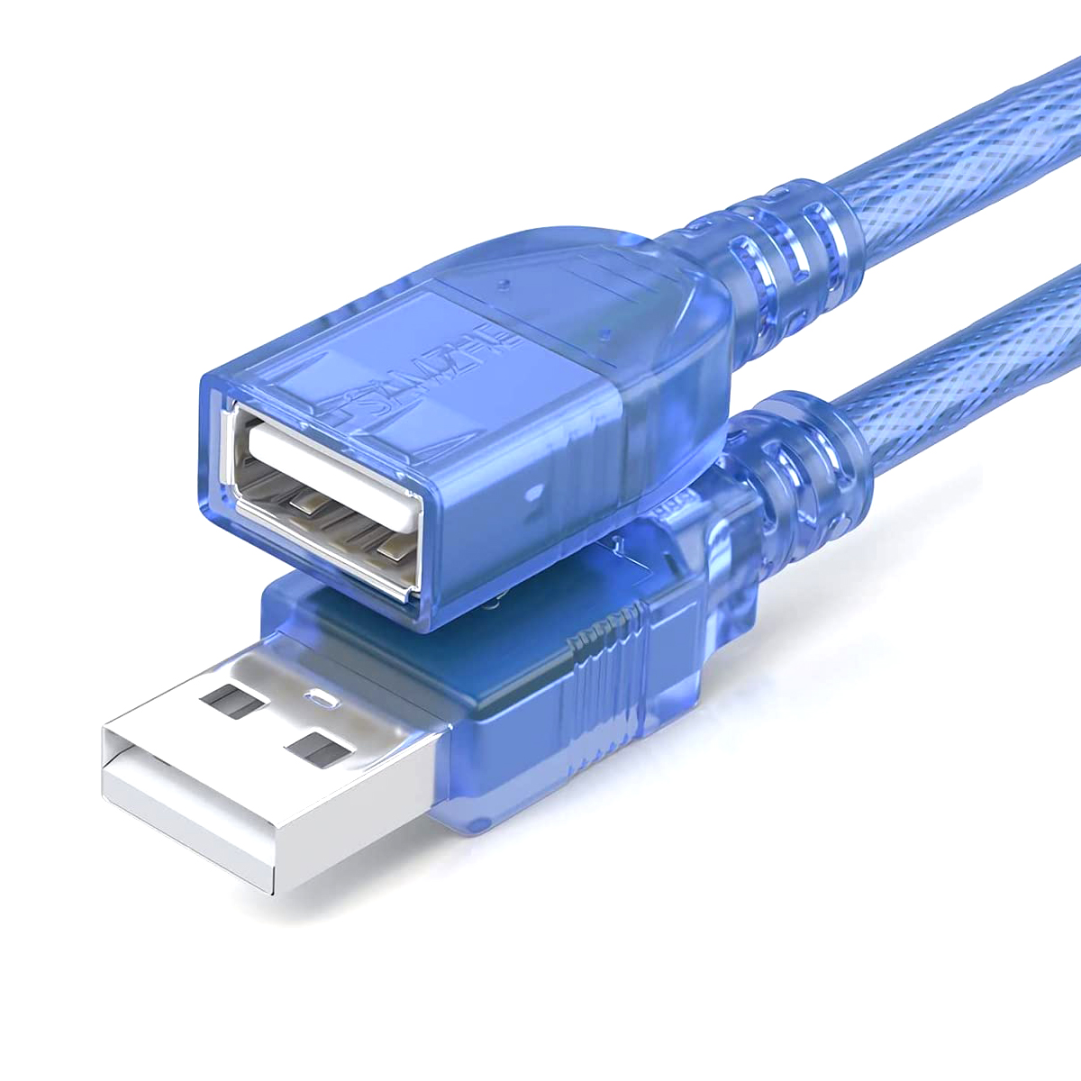 01756279913 Usb Extension Male To Female 2.0 Crystal (imported Cable) 3m - Image 1