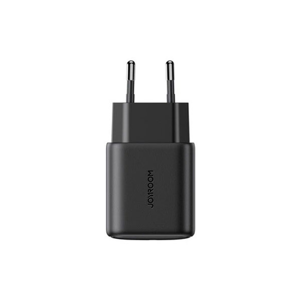 0hiihkboobo1776511519 Joyroom Jr-tcf20 Eu Plug Pd 20w Type-c Fast Charger Black - Image 1