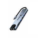 Speedx (sp-tc801) 8 In 1 Multi-port Type C 4k Hdmi Usb 3.0 Converter G