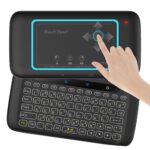 H20 Universal Mini Backlight Touchpad Wireless Keyboard Air Mouse Cont - Image 2
