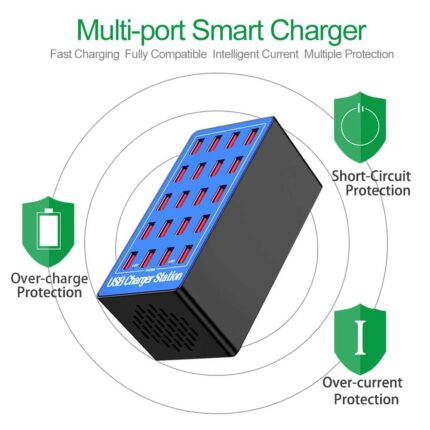 20-port 100w Multiple Usb Charging Station