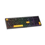 Xtrike Me Kb-512 Bk 108 Key Wired Mechanical Feel Usb-c Keyboard Black - Image 2