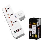 New 304puc Speed-x Premium Portable Power Strip 3socket+3usb+1type-c P - Image 2