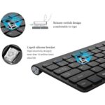 Km908 Wireless Keyboard And Mouse Combo - Image 2
