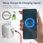 Oneplus 65w Original Super Fast Warp Charge (us Pin) With Type C To T - Image 2