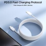 S-a45 Ben Series Braided 60w Fast Charging Data Cable (type-c To Type- - Image 2