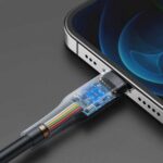 Joyroom S-1224m3 Type-c To Lightning Fast Charging Cable 1.2m Black - Image 2