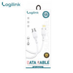 Logilink Type C To Lightning Silicone Fast Charging Data Cable 1m (1 Y - Image 2