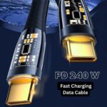 Aspor A153 240w Type C To Type C Pd Fast Charging data Cable 1.8m - Image 2