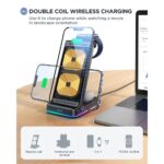 Joyroom Jr-wqn01 15w 3in1 Foldable Wireless Charging Station - Image 2