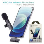 K8 Collar Wireless Microphone Type C Supported - Image 2