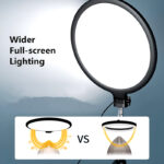 Neepho 36cm Led Soft Ring Light With 360 Rotating Pan Tilt - Image 2