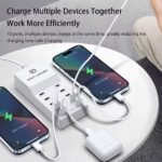 T8+ Smart Intelligence Usb-c 10-port Charger 72w Total Output For Mult - Image 2