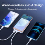 Joyroom Jr-w020 20w Wireless Power Bank 10000mah White - Image 2