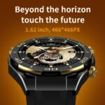 Js Ultimate2 1.53 Inch Bt Call Smart Watch Rdfit App With 2 Straps (si - Image 2
