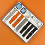 Jss-700 Pro Max Dual Smart Watch With 7 Straps + 1 Silicone Case Bluet - Image 2