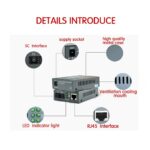 Speedx Htb-3100 Pro Netlink Ethernet Media Converter 10/100 Base - Image 2