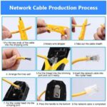 Bosi Network Plug Crimping Tool 4p/6p/8p Cutter & Stripper - Image 2
