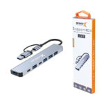 Speed-x Sp-tc701 7 Port 2 In