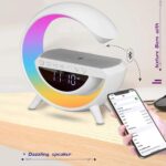 Bt3401 Led Wireless Phone Charger Bluetooth Speaker - Image 2