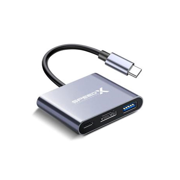 13240c84601774345987 Speed-x Sp-tc03a Type C 3.1 To Otg+hdmi+usb3.0 - Image 1