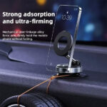 K009 Vacuum Magnetic Car Phone Holder Powerful, Stable & Universal Mou - Image 2