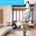 Wifi Flexible Light Bulb Camera 1080p Hd Wireless 360 Degree Panoramic - Image 2