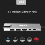 Speed-x (sp-tc601) 6 In 1 Multi-port