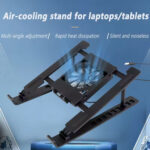 N6 Adjustable High Wind Power And Low Noise Foldable Laptop And Tablet - Image 3