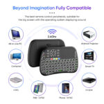 M9 Bluetooth Mini Wireless Keyboard 7 Backlit 2.4g Air Mouse Remote To - Image 3