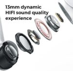 Joyroom Jr-t03s Pro(nx3) Wireless Headphones White With Thin Red Case - Image 3