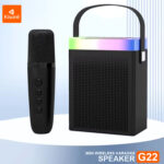 Kisonli G22 Mini Bt Portable Karaoke Speaker With Wireless Handheld Mi - Image 3