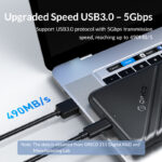 Orico 25pw1-u3 2.5 Inch Usb 3.0 Micro-b Hard Drive Enclosure - Image 3