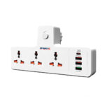 New 304puc Speed-x Premium Portable Power Strip 3socket+3usb+1type-c P - Image 3