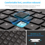 Wireless Bluetooth Keyboard With