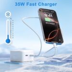 Iphone 2pd 35w Fast Charger Uk Pin With Cable - Image 3