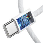 Iphone 16 Pro Max 60w Type C To C Pd Fast Charging Nylon Cable (1m) Wi - Image 3