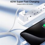 S-a45 Ben Series Braided 60w Fast Charging Data Cable (type-c To Type- - Image 3