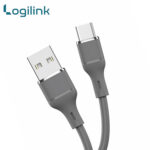 Logilink Usb To Type C Silicone Fast Charging Data Cable 1m (1 Year Wa - Image 3
