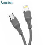 Logilink Type C To Lightning Silicone Fast Charging Data Cable 1m (1 Y - Image 3