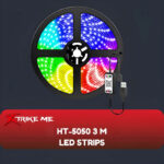Xtrike Me Ht-5050-b3 Bluetooth V4.2 Rgb Led Strip With App Control - Image 3
