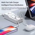 T8+ Smart Intelligence Usb-c 10-port Charger 72w Total Output For Mult - Image 3