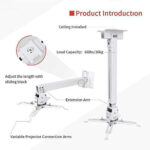 Projector Ceiling Mount Kit Heavy Gauge (square Type) Stand 4feet 1.2m - Image 3