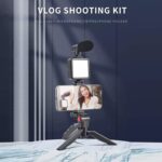 Ay-49 Video Making Kit Vlogging Tripod Triple Band Light - Image 3