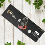 S9 Max 2.19 Inch Display Series 9 Smart Watch (laxasfit App) Black - Image 3