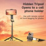 A8s Gimbal Stabilizer Tripod 360 Degree Rotation Stable Photography - Image 3
