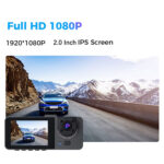 Y15 3-channels Wifi Dash Cam 1080p