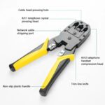 Bosi Network Plug Crimping Tool 4p/6p/8p Cutter & Stripper - Image 3